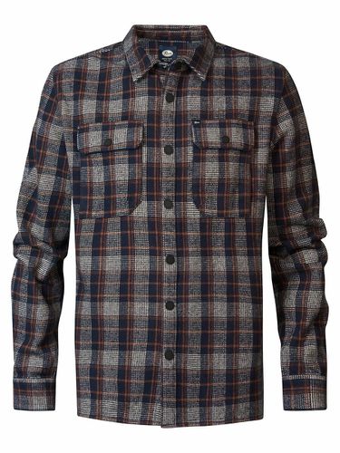 Camicia A Quadri Maniche Lunghe Uomo Taglie S - petrol industries - Modalova