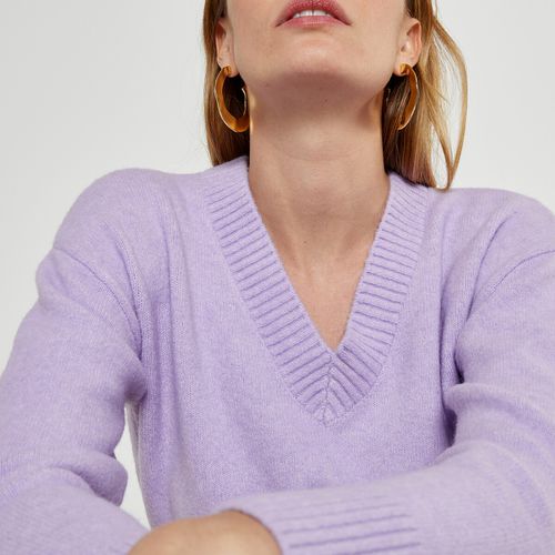 Maglione Con Scollo A V Donna Taglie XS - la redoute collections - Modalova