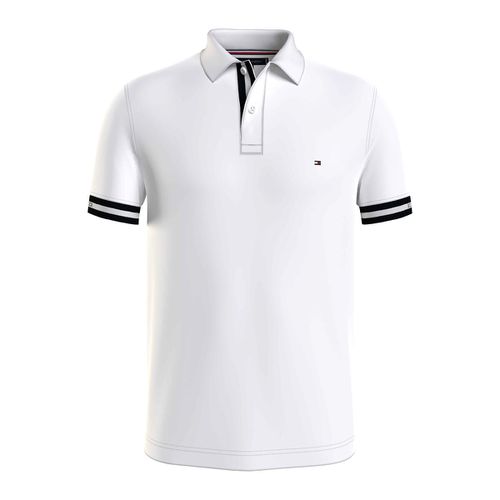 Polo slim piqué - TOMMY HILFIGER - Modalova