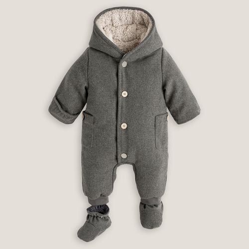 Tutina con cappuccio fodera sherpa - LA REDOUTE COLLECTIONS - Modalova