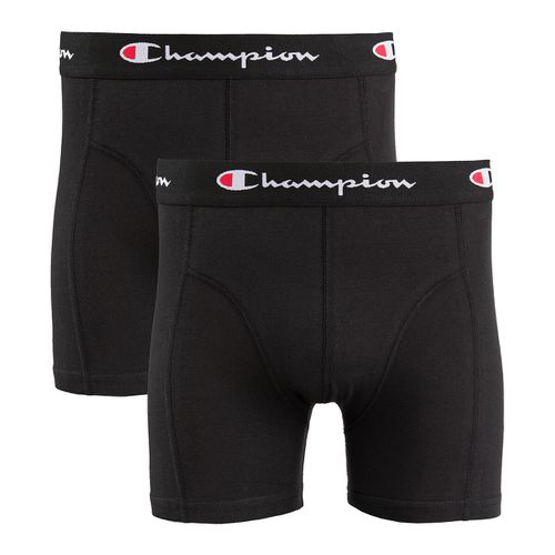 Confezione Da 2 Boxer Tinta Unita Basic Uomo Taglie S - champion - Modalova