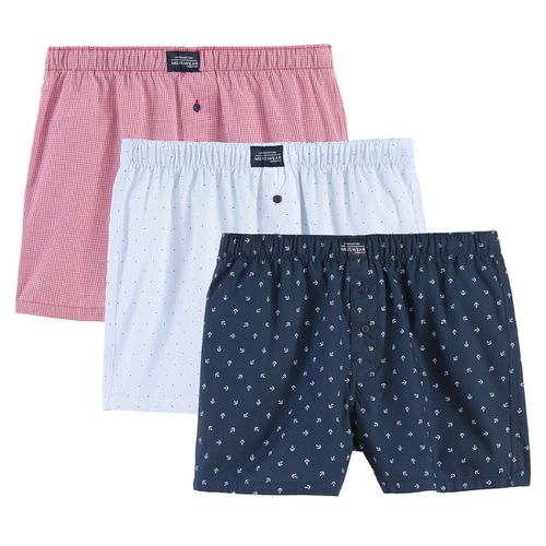 Confezione da 3 boxer puro cotone - LA REDOUTE COLLECTIONS - Modalova