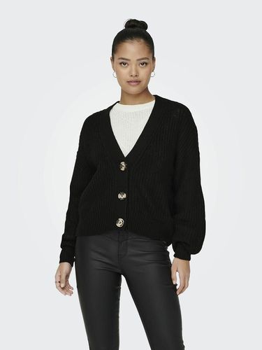 Cardigan scollo a V, maniche lunghe - JDY - Modalova