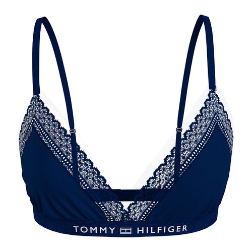 Triangolo In Microfibra E Pizzo Donna Taglie XS - tommy hilfiger - Modalova