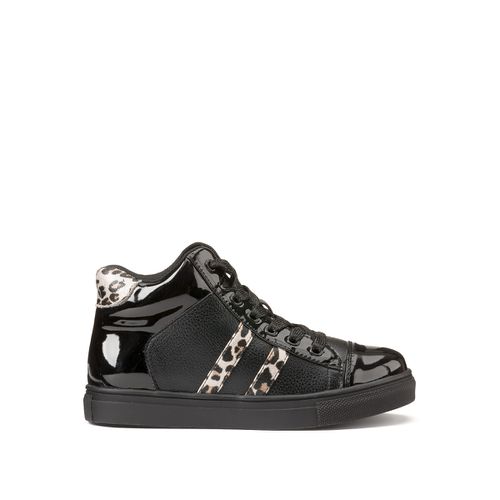 Sneakers alte con lacci, dettagli leopardati - LA REDOUTE COLLECTIONS - Modalova