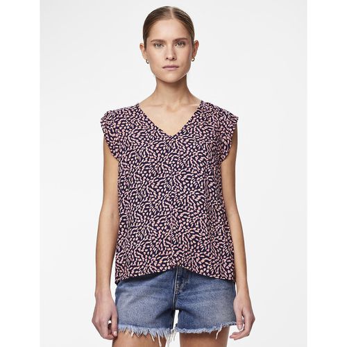 PIECES Blusa Fantasia, Scollo A V - pieces - Modalova