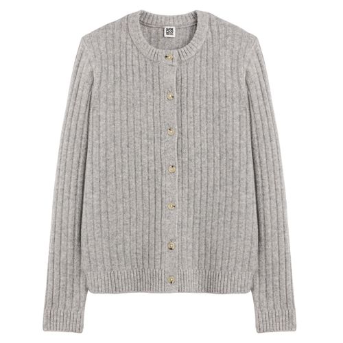 Cardigan, maglia a coste - LA REDOUTE COLLECTIONS - Modalova