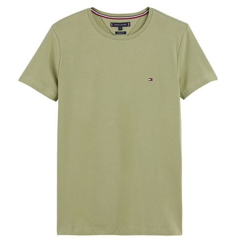 T-shirt girocollo slim stretch - TOMMY HILFIGER - Modalova