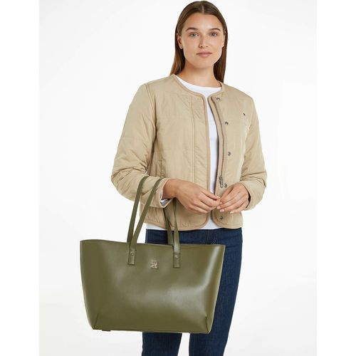 Tote Bag Con Manicic Th Chic Tote - tommy hilfiger - Modalova