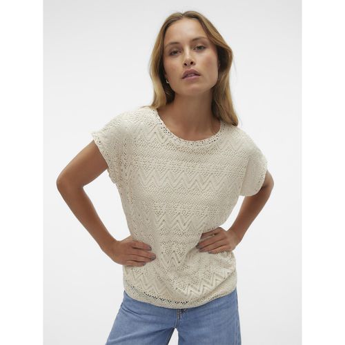 T-shirt In Pizzo Donna Taglie XS - vero moda - Modalova