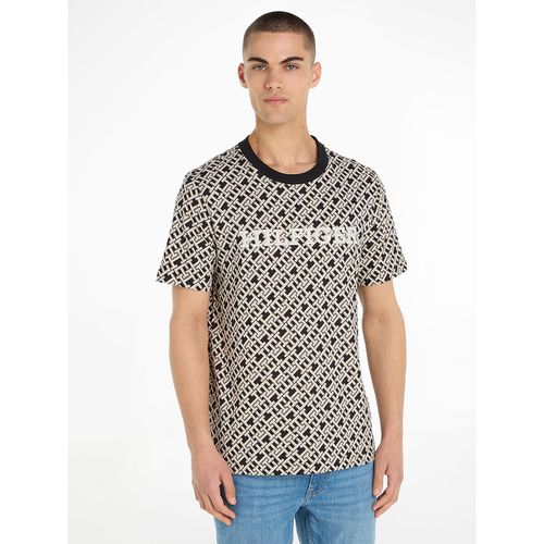 T-shirt girocollo stampa monotype - TOMMY HILFIGER - Modalova