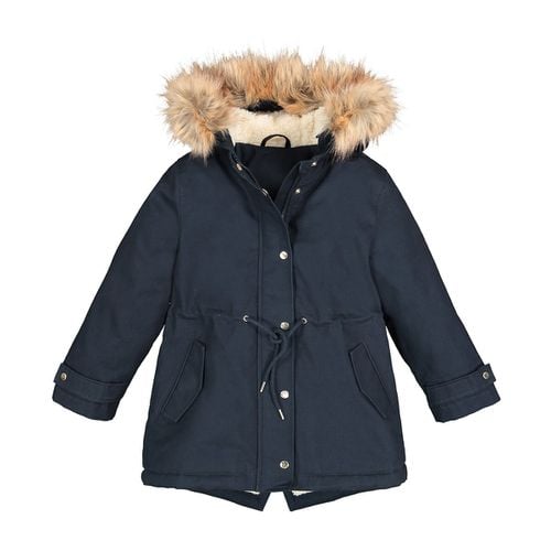 Parka con cappuccio bordato da pelliccia sintetica 2 - 14 anni - LA REDOUTE COLLECTIONS - Modalova