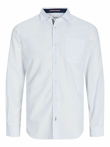 Camicia tinta unita dritta - JACK & JONES - Modalova