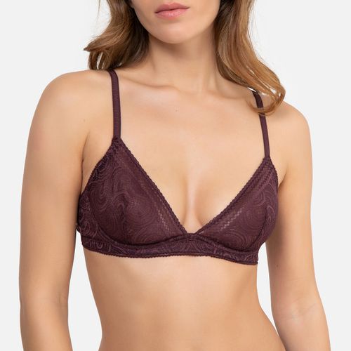 Reggiseno a triangolo tutto pizzo - LA REDOUTE COLLECTIONS - Modalova