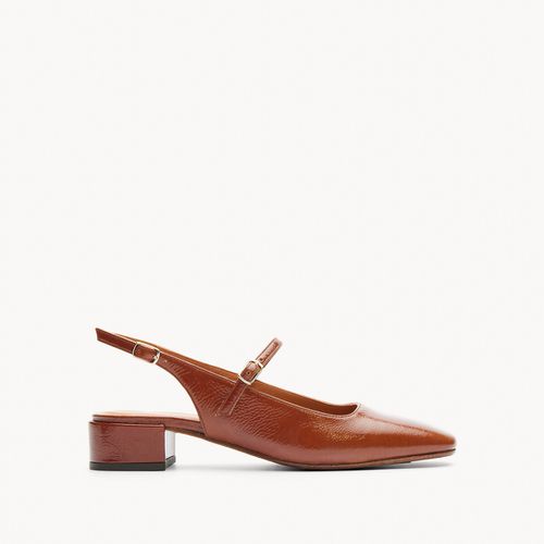 Ballerine slingback n°122, pelle vernice - RIVECOUR - Modalova