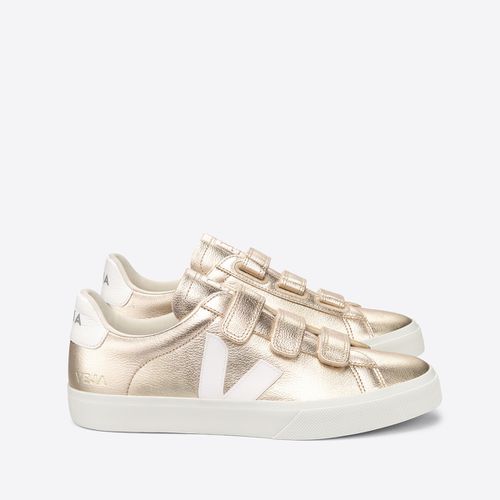 Sneakers in pelle metallizzata RECIFE CHROMEFREE - VEJA - Modalova