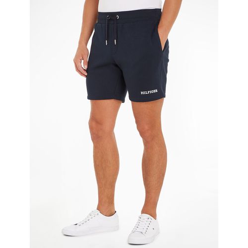 Shorts In Cotone Con Coulisse - tommy hilfiger - Modalova