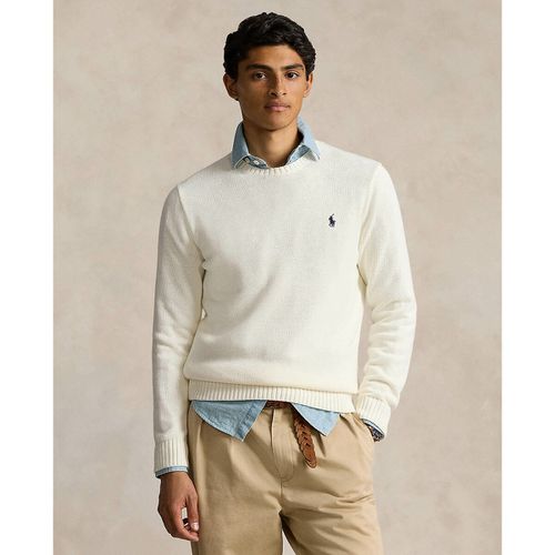 Pull Scollo Rotondo In Cotone Uomo Taglie M - polo ralph lauren - Modalova