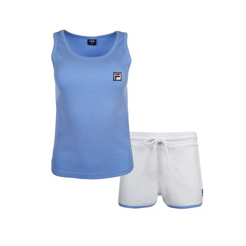 Pigiama Corto Top E Shorts Donna Taglie XS - fila - Modalova