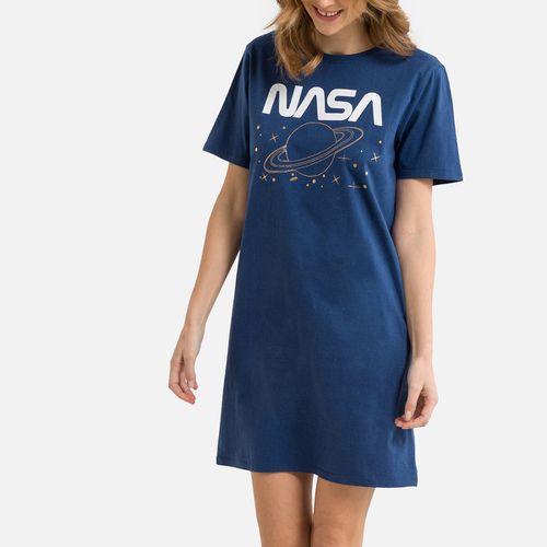 Camicia da notte maniche corte in cotone - NASA - Modalova