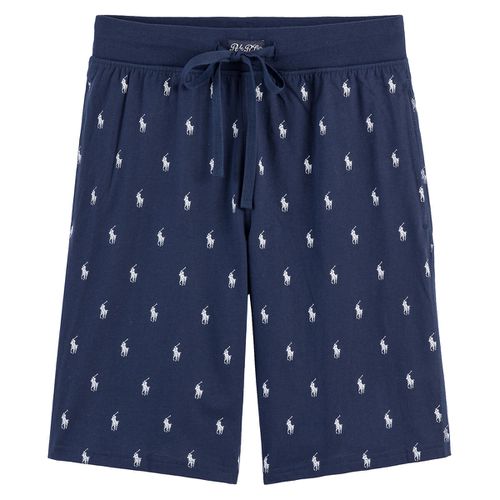 Pantaloncini pigiama elasticizzati con stampa pony - POLO RALPH LAUREN - Modalova