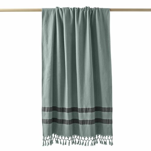 Fouta XL cotone bio, foderato spugna Antalya - LA REDOUTE INTERIEURS - Modalova