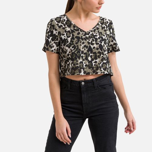 T-shirt Crop Fantasia Donna Taglie XS - noisy may - Modalova