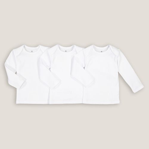 Confezione da 3 t-shirt cotone bio 0 mesi-3 anni - LA REDOUTE COLLECTIONS - Modalova