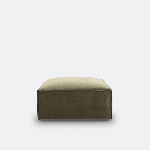 Pouf Modulabile, Velluto A Coste Vintage, Seven Taglie angolo reversibile - la redoute interieurs - Modalova