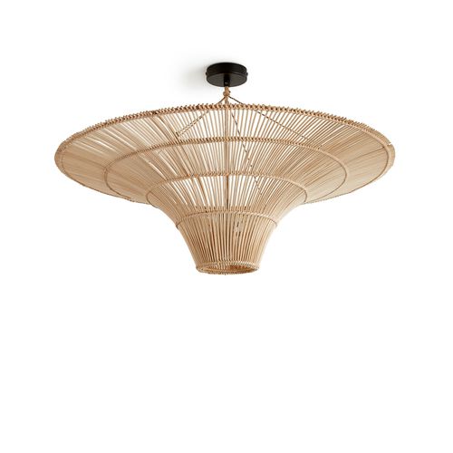 Lampadario/plafoniera In Vimini Ø80 Cm, Junita - la redoute interieurs - Modalova