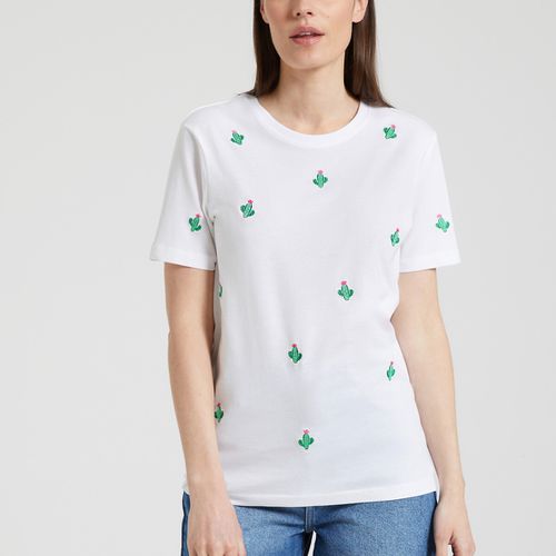 T-shirt Maniche Corte Con Stampa Donna Taglie S - only tall - Modalova