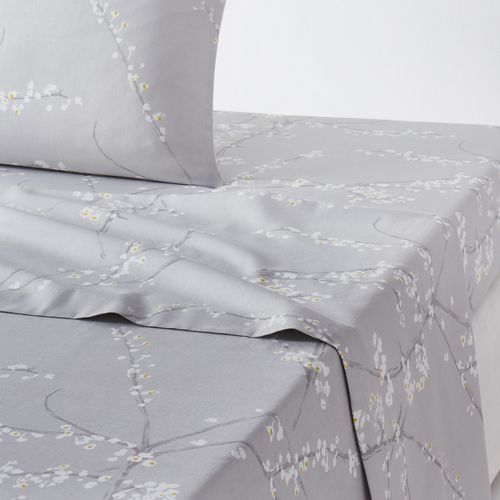 Lenzuolo Piatto In Satin Di Cotone Natsumi Taglie 180 x 290 cm - la redoute interieurs - Modalova