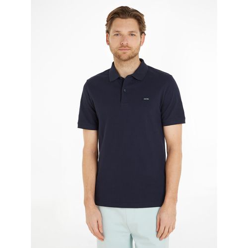 Polo Slim Piqué Uomo Taglie S - calvin klein - Modalova