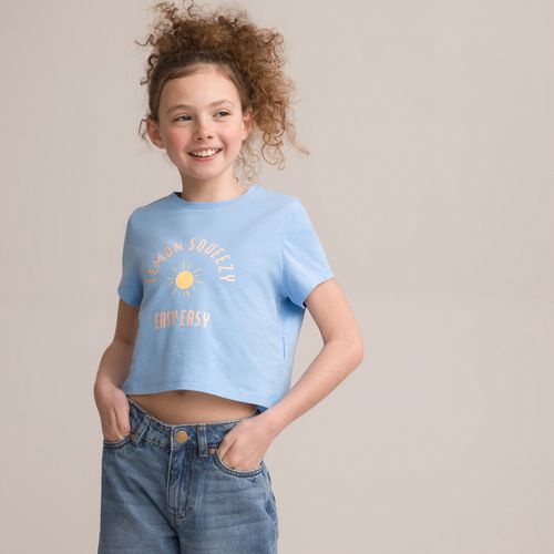 Confezione da 3 T-shirt con messaggio - LA REDOUTE COLLECTIONS - Modalova