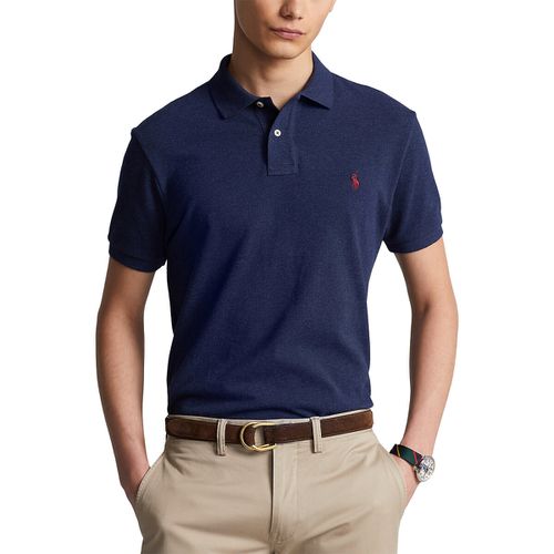 Polo dritta in cotone Pony Player ricamata - POLO RALPH LAUREN - Modalova