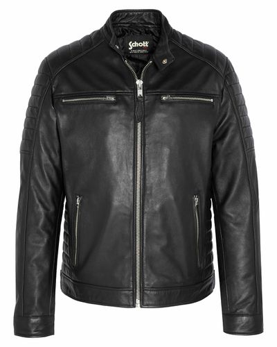 Giubbotto Biker Uomo Taglie XL - schott - Modalova