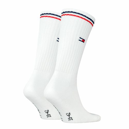 Confezione Da 2 Paia Di Calze Alte Iconic Uomo Taglie 35/38 - tommy hilfiger - Modalova