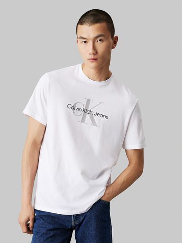 T-shirt girocollo Hero monogram - CALVIN KLEIN JEANS - Modalova