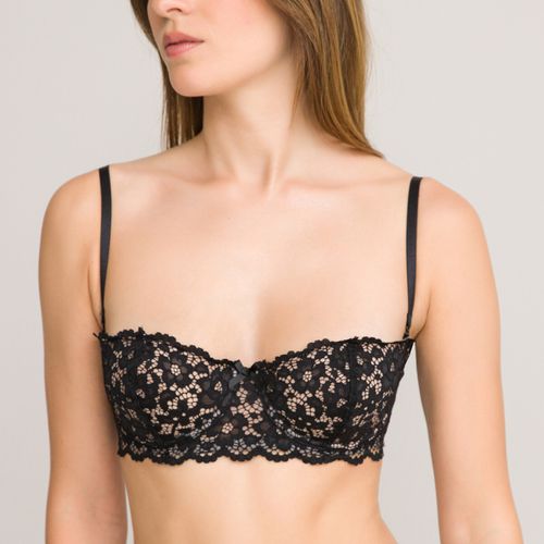 Reggiseno a fascia in pizzo - LA REDOUTE COLLECTIONS - Modalova