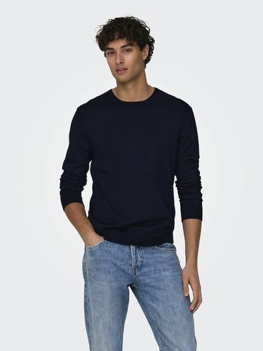 Maglione dritto girocollo - ONLY & SONS - Modalova