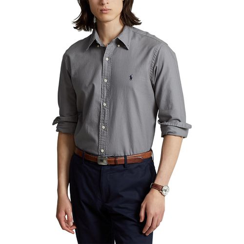 Camicia Dritta Garment Dyed Uomo Taglie M - polo ralph lauren - Modalova