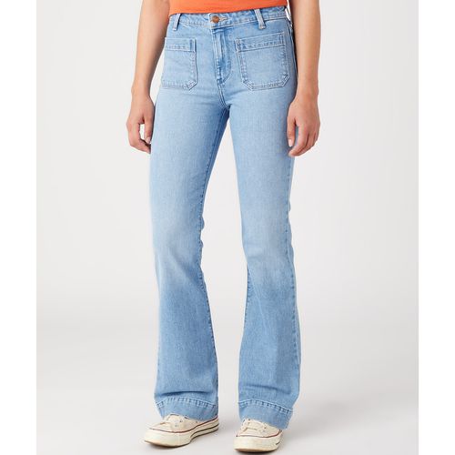 Jeans Flare, Vita Standard Donna Taglie W28 L32 (US) - 42 (IT) - wrangler - Modalova