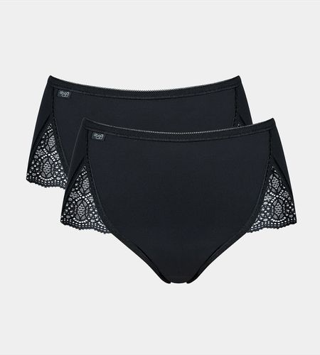 Confezione da 2 culotte alte Pure Sense Luxe - SLOGGI - Modalova