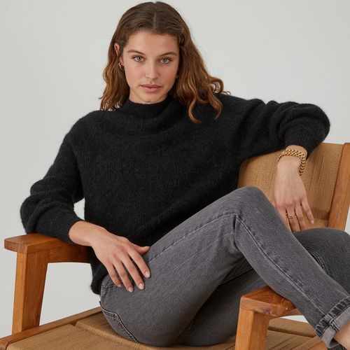 Maglione Collo Alto Misto Alpaca Signature Aristide - la redoute collections - Modalova