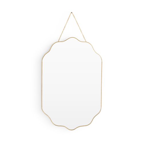Specchio in ottone 35 x 55 cm, Uyova - LA REDOUTE INTERIEURS - Modalova