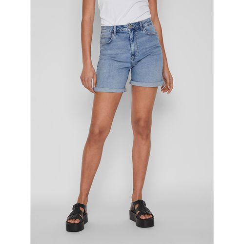 Shorts in denim, vita alta - VILA - Modalova