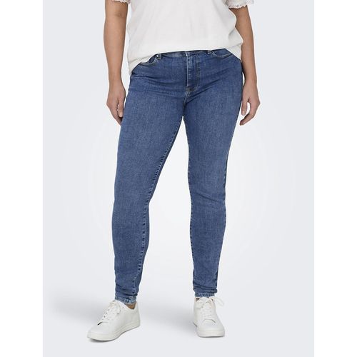 Jeans Skinny Pushup, Vita Standard Donna Taglie 44L32 - only carmakoma - Modalova