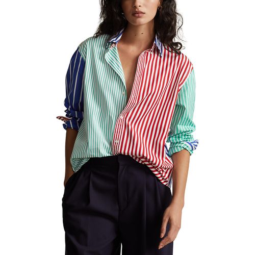 Camicia Dritta A Righe, Multicolori Donna Taglie 46 - polo ralph lauren - Modalova