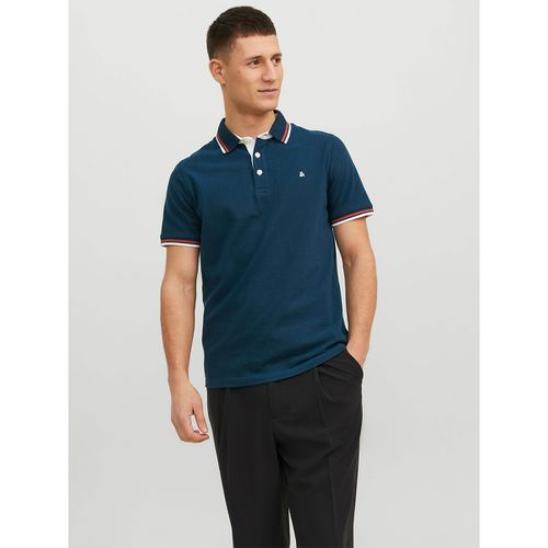 Polo Maniche Corte In Maglia Piqué Uomo Taglie XS - jack & jones - Modalova