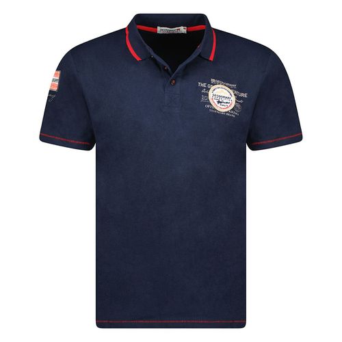 Polo A Maniche Corte Con Stampa Kilsvik Uomo Taglie S - geographical norway - Modalova